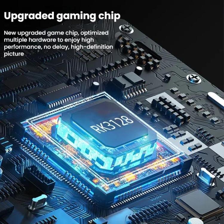 XF43 Retro Handheld Game Console Open Source 4.3 Inch Large Screen Gaming Video Players Console, 128G