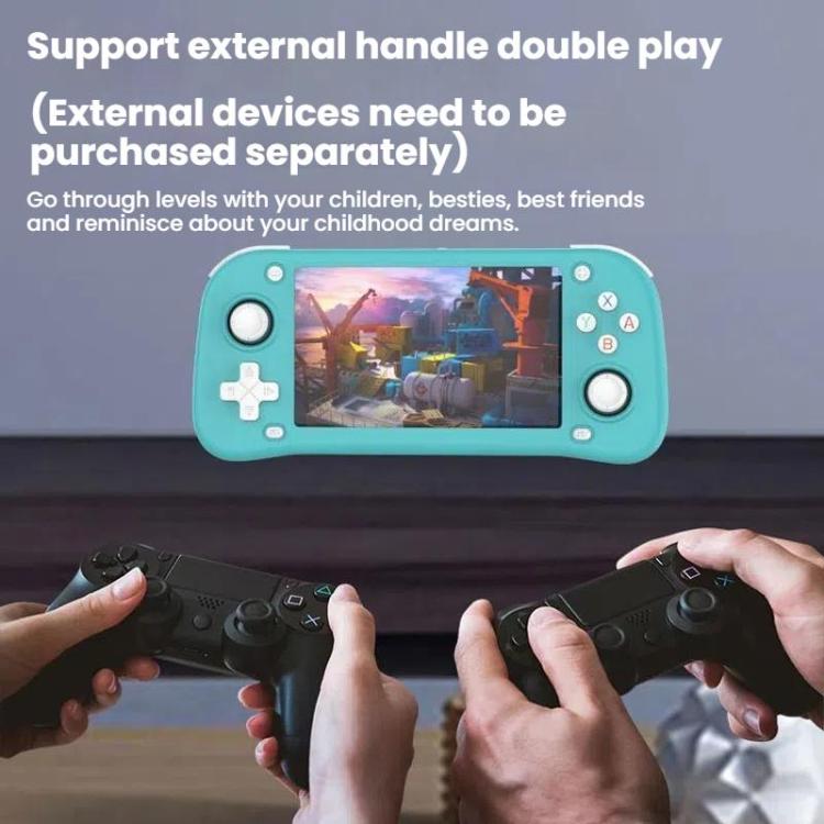 XF43 Retro Handheld Game Console Open Source 4.3 Inch Large Screen Gaming Video Players Console, 128G