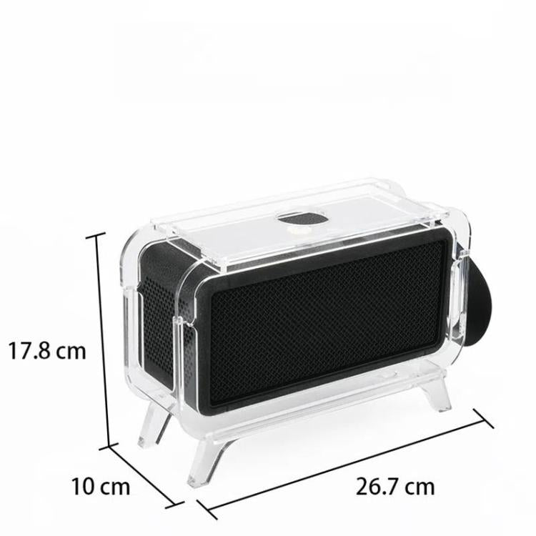 Compatible with Marshall Middleton Speaker Stand Acrylic Retro TV Cabinet Design Desktop Organizer Display Shelf, Compatible with Marshall Middleton