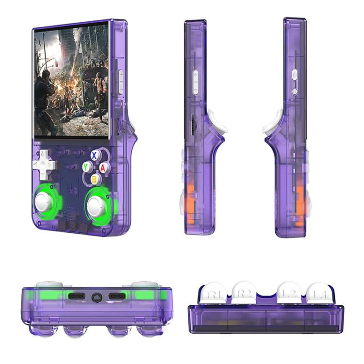 R36 Ultra 4-inch Open-Source Linux Handheld Game Console with Wi-Fi/MIFI Support Retro Portable Arcade, 128G