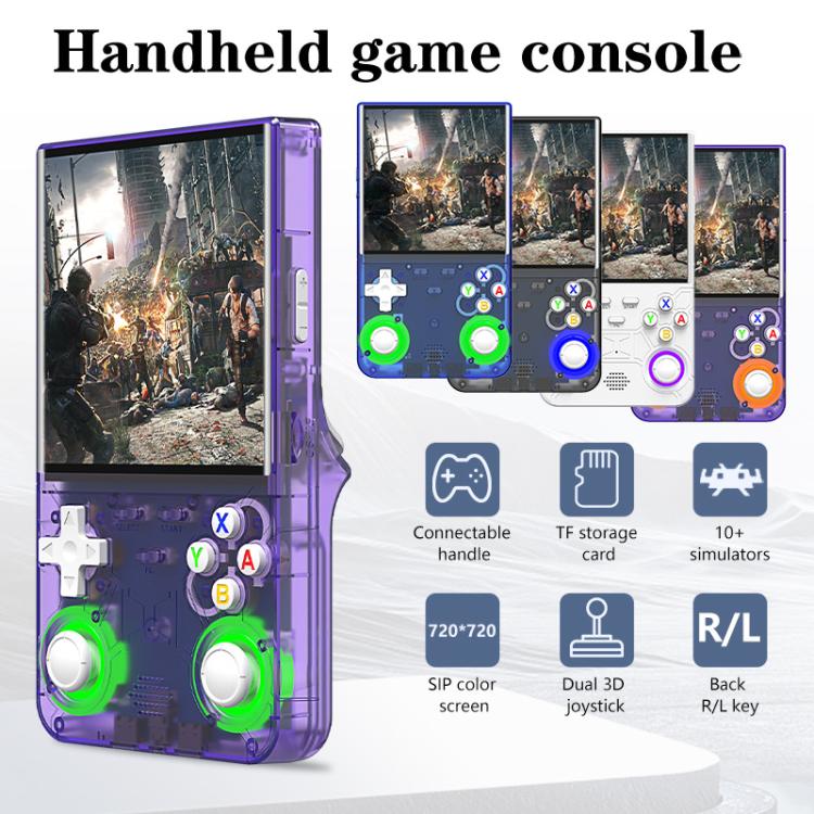 R36 Ultra 4-inch Open-Source Linux Handheld Game Console with Wi-Fi/MIFI Support Retro Portable Arcade, 128G