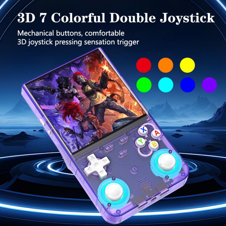 R36 Ultra 4-inch Open-Source Linux Handheld Game Console with Wi-Fi/MIFI Support Retro Portable Arcade, 128G