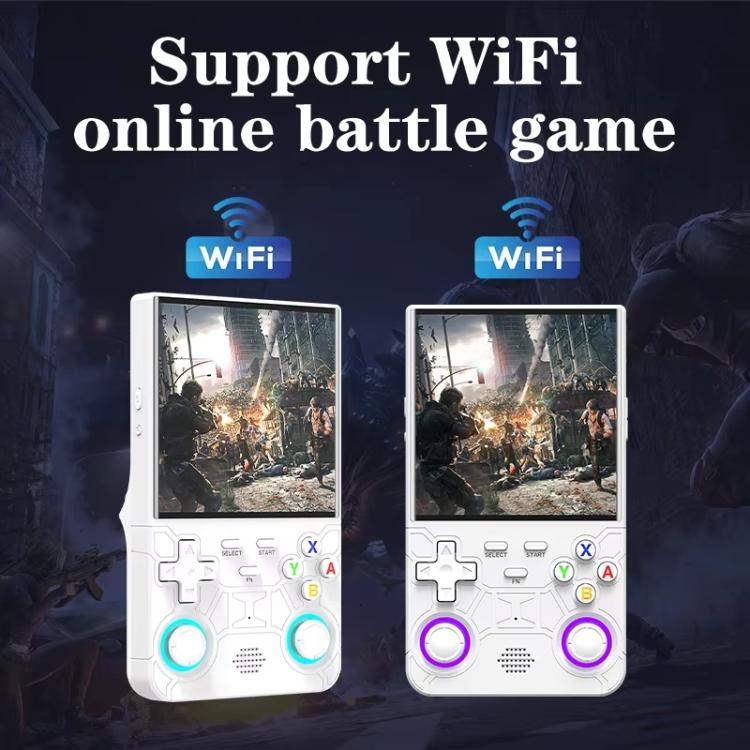 R36 Ultra 4-inch Open-Source Linux Handheld Game Console with Wi-Fi/MIFI Support Retro Portable Arcade, 128G