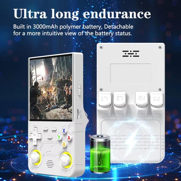 R36 Ultra 4-inch Open-Source Linux Handheld Game Console with Wi-Fi/MIFI Support Retro Portable Arcade, 128G