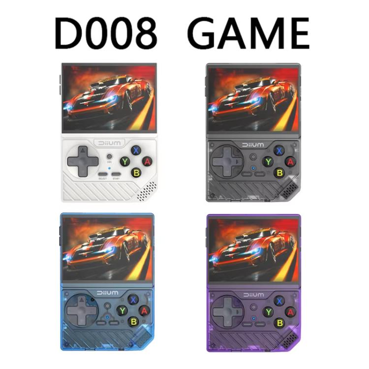 D008 3.5-Inch HD Retro Handheld Game Console With ARM Cortex-A7 800MHz, 1GB RAM & HDMI Output, 128G White