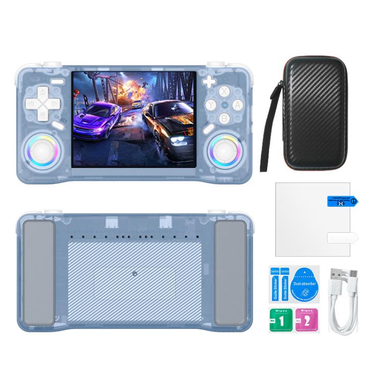 XF35H 3.5-Inch Retro Handheld Game Console With Linux System And RGB Light Pocket Video Game Player, 128G
