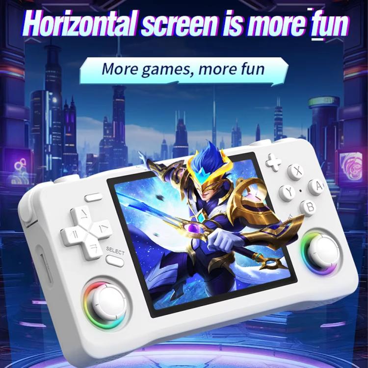 XF35H 3.5-Inch Retro Handheld Game Console With Linux System And RGB Light Pocket Video Game Player, 128G