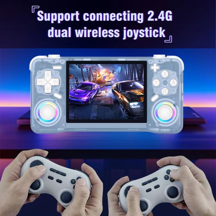XF35H 3.5-Inch Retro Handheld Game Console With Linux System And RGB Light Pocket Video Game Player, 64G