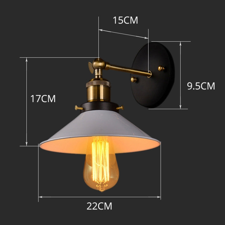 Retro Bar Aisle Staircase Balcony Engineering LED Wall Lamp, 26cm