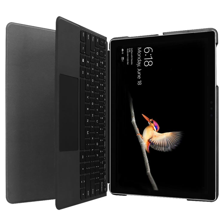 Retro Tower Pattern Colored Painted Horizontal Flip PU Leather Case for Microsoft Surface Go 10 inch, with Holder & Pen Slot