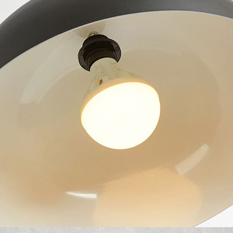 Retro Industrial Pendant Light Creative Single Head Iron Art Hanging Lamp E27 Bulb Perfect compatible with Kitchen Dining Room Bedroom Living Room, Warm White