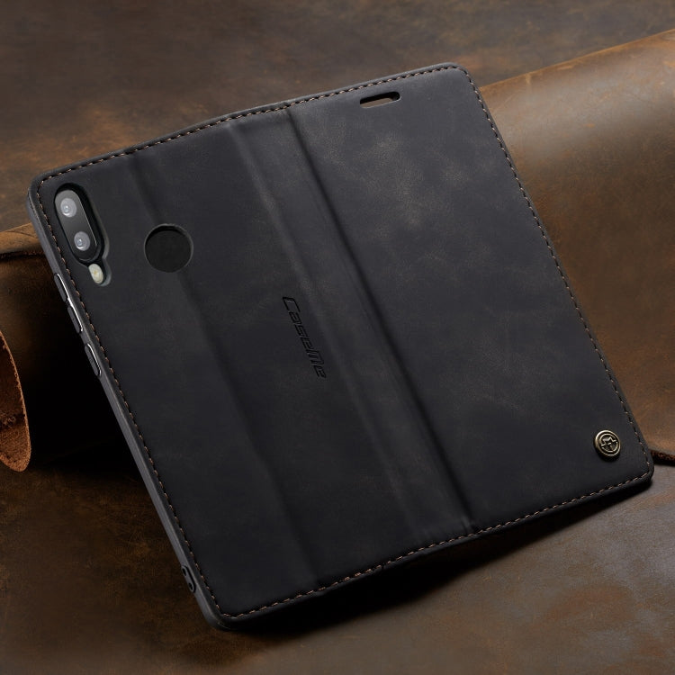 CaseMe Multifunctional Retro Frosted Horizontal Flip Leather Case for Huawei P Smart 2019 / Honor 10 Lite, with Card Slots & Holder & Wallet, Compatible with Huawei P Smart 2019