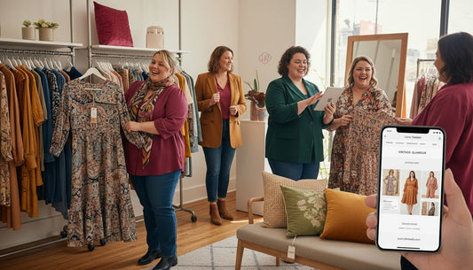 plus size vintage clothing