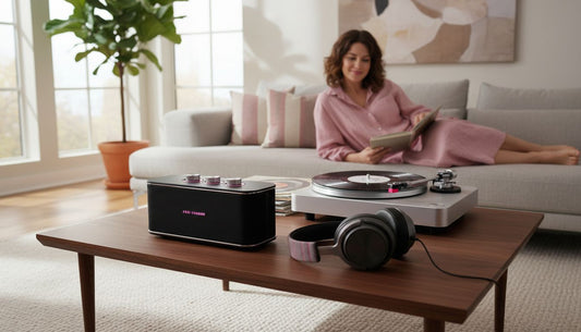 top retro-inspired audio gadgets hero header image