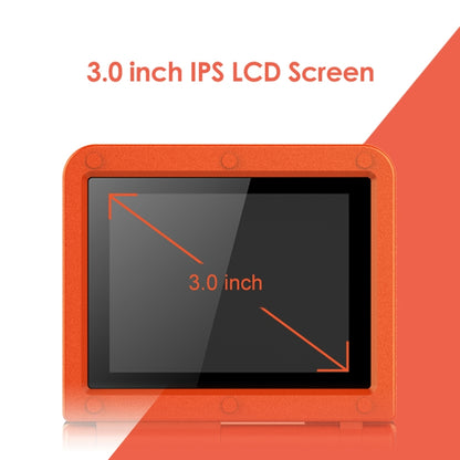 Powkiddy V90 3.0 inch IPS Screen 64-bit Retro Handheld Game Console with 16GB Memory, V90 / Yellow