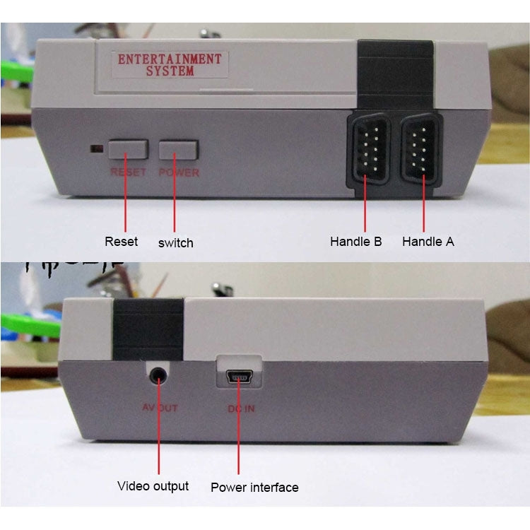 Retro Classic TV Mini Game Console, Built-in 620 Games, 620 Games(US Plug)