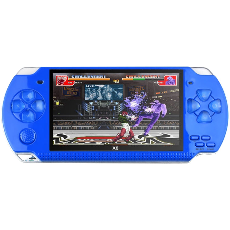 X6 4.3 inch Screen Retro Portable Game Console with 3MP Camera, Built-in 10000 Games, Supports E-book / Recording / Music Playing / Video Playing