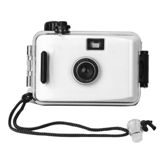 SUC4 5m Waterproof Retro Film Camera Mini Point-and-shoot Camera compatible with Children, Black White