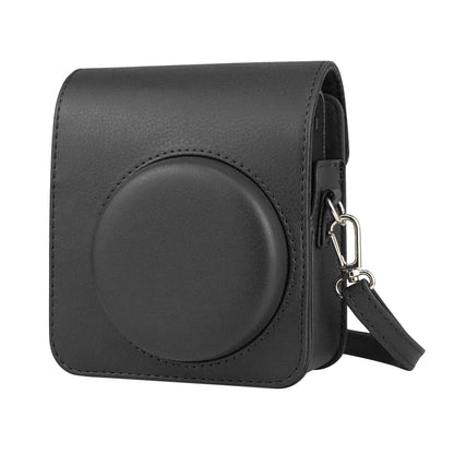 Full Body Camera Retro PU Leather Case Bag with Strap compatible with FUJIFILM instax mini 40, Compatible with FUJIFILM instax mini 40