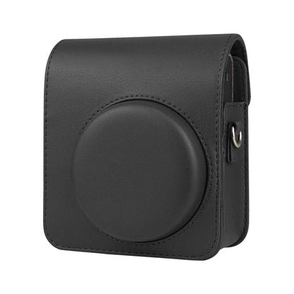 Full Body Camera Retro PU Leather Case Bag with Strap compatible with FUJIFILM instax mini 40, Compatible with FUJIFILM instax mini 40
