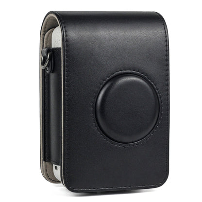 Full Body Camera Retro PU Leather Case Bag with Strap compatible with FUJIFILM instax mini Liplay, Compatible with FUJIFILM instax mini Liplay