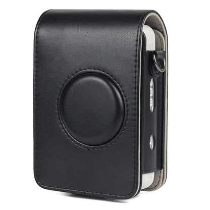Full Body Camera Retro PU Leather Case Bag with Strap compatible with FUJIFILM instax mini Liplay, Compatible with FUJIFILM instax mini Liplay