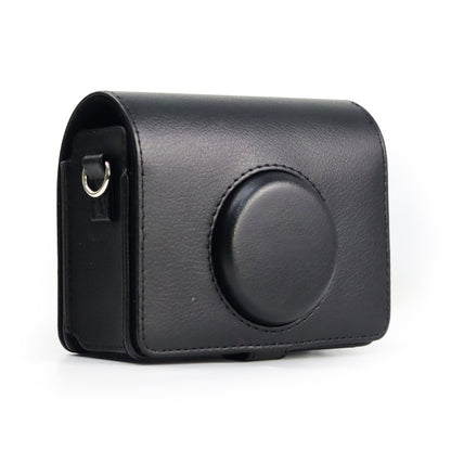 Retro Full Body Camera PU Leather Case Bag with Strap compatible with FUJIFILM instax mini Evo, Compatible with FUJIFILM instax mini Evo Retro