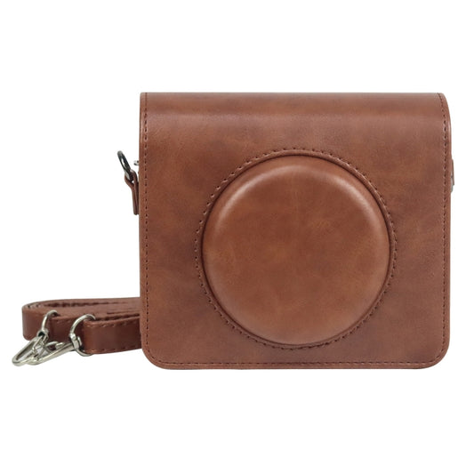 Compatible with Kodak Mini Shot 3 Square Retro / C300R instax Full Body Camera PU Leather Case Bag with Strap, Compatible with Kodak Mini Shot 3 Square Retro / C300R