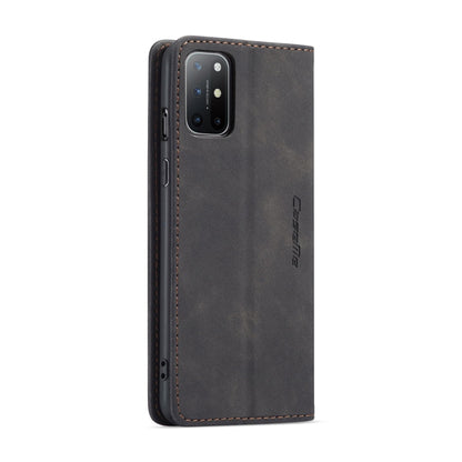 CaseMe-013 Multifunctional Retro Frosted Horizontal Flip Leather Case with Card Slot & Holder & Wallet, Compatible with OnePlus 8T