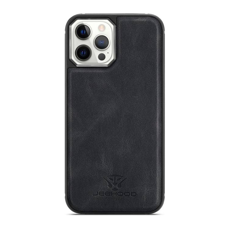 JEEHOOD Retro Magnetic Detachable Leather Case with Wallet & Card Slot & Holder