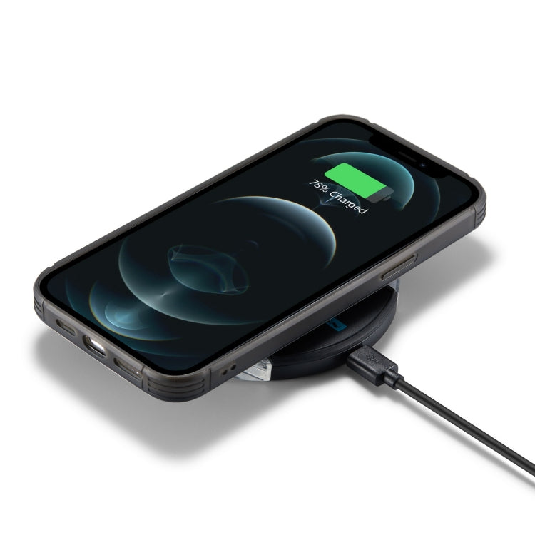 JEEHOOD Retro Magnetic Detachable Leather Case with Wallet & Card Slot & Holder