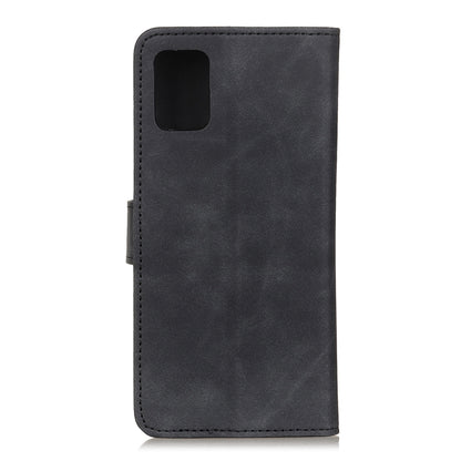KHAZNEH Retro Texture PU + TPU Horizontal Flip Leather Case with Holder & Card Slots & Wallet, Compatible with OPPO Reno5 Pro 5G