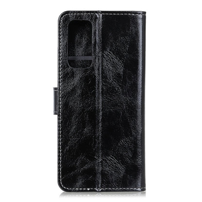 Retro Crazy Horse Texture Horizontal Flip Leather Case with Holder & Card Slots & Photo Frame & Wallet, Compatible with OPPO Reno5 5G / Find X3 Lite