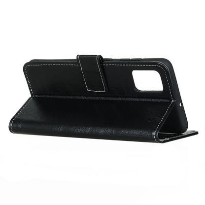 Retro Crazy Horse Texture Horizontal Flip Leather Case with Holder & Card Slots & Photo Frame & Wallet, Compatible with OPPO Reno5 Pro 5G