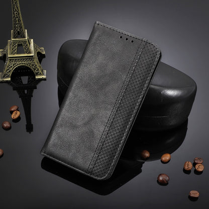 Magnetic Buckle Retro Crazy Horse Texture Horizontal Flip Leather Case with Holder & Card Slots & Photo Frame, Compatible with vivo Y51A ( 2021) / Y51 (2020) Overseas Version (India / Southeast Asia)