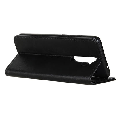 Magnetic Retro Crazy Horse Texture Horizontal Flip Leather Case with Holder & Card Slots, Compatible with OPPO A9 (2020)