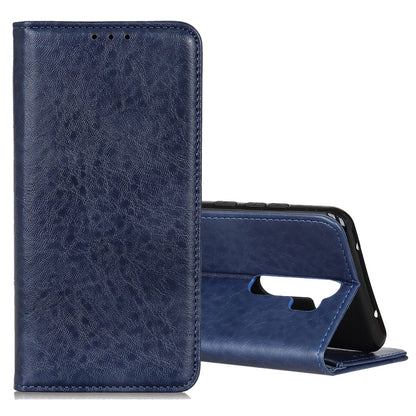 Magnetic Retro Crazy Horse Texture Horizontal Flip Leather Case with Holder & Card Slots, Compatible with OPPO A9 (2020)