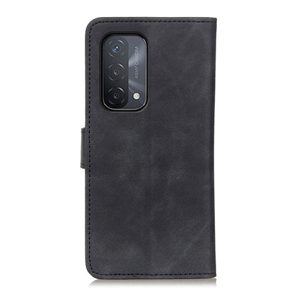 KHAZNEH Retro Texture PU + TPU Horizontal Flip Leather Case with Holder & Card Slots & Wallet, Compatible with OPPO A93 5G / A54 5G / A74 5G