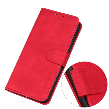 KHAZNEH Retro Texture Horizontal Flip Leather Case with Holder & Card Slots & Wallet, Compatible with OPPO F19