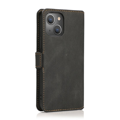 Retro Magnetic Closing Clasp Horizontal Flip Leather Case with Holder & Card Slots & Photo Frame & Wallet