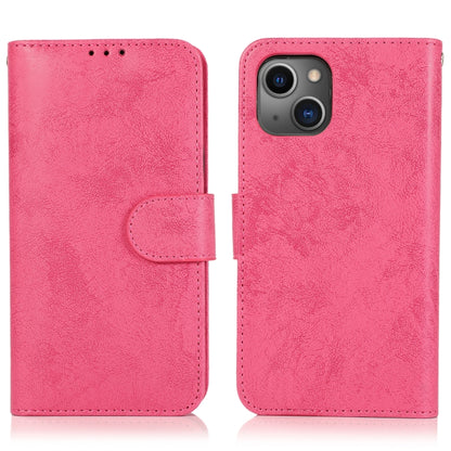 Retro 2 in 1 Detachable Horizontal Flip Leather Case with Card Slots & Wallet