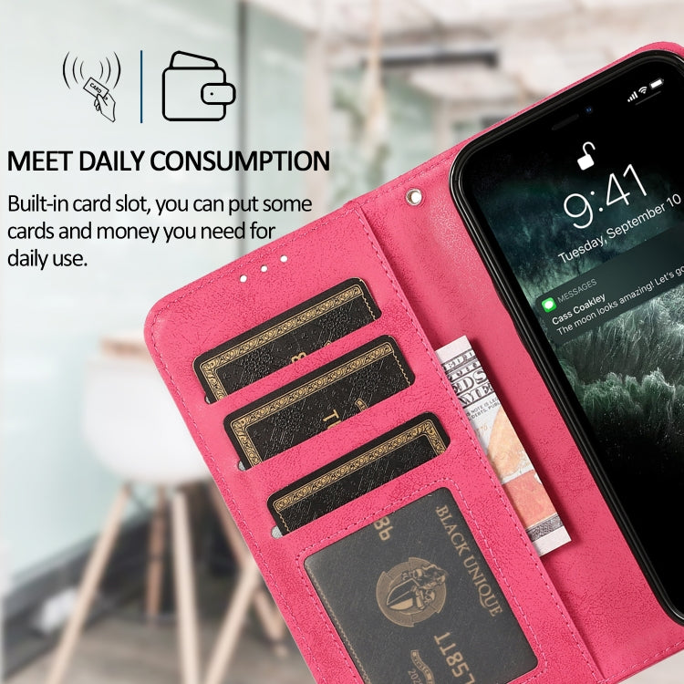 Retro 2 in 1 Detachable Horizontal Flip Leather Case with Card Slots & Wallet