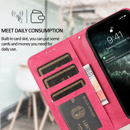 Retro 2 in 1 Detachable Horizontal Flip Leather Case with Card Slots & Wallet