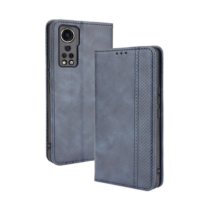 Magnetic Buckle Retro Pattern Horizontal Flip Leather Case with Holder & Card Slot & Wallet