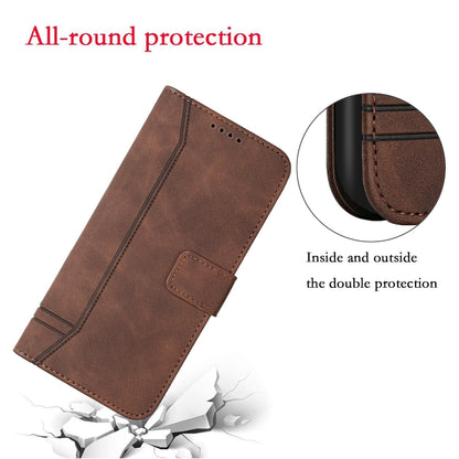 Retro Skin Feel Horizontal Flip Soft TPU + PU Leather Case with Holder & Card Slots & Photo Frame