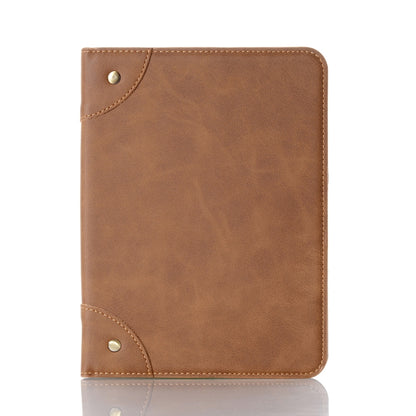 Retro Book Style Leather Tablet Case, Compatible with iPad mini 6 / mini 2024