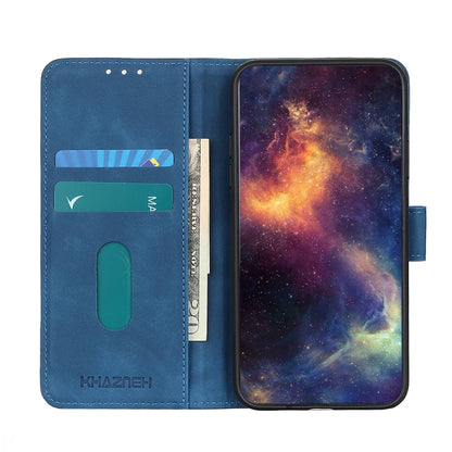 KHAZNEH Retro Texture PU + TPU Horizontal Flip Leather Case with Holder & Card Slots & Wallet