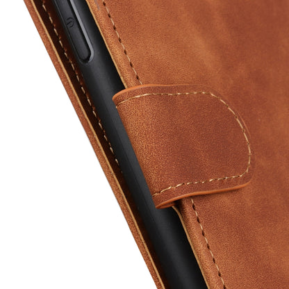 KHAZNEH Retro Texture Horizontal Flip Leather Phone Case, Compatible with Motorola Moto E40/E20/E30