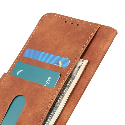 KHAZNEH Retro Texture Horizontal Flip Leather Phone Case, Compatible with Motorola Moto E40/E20/E30