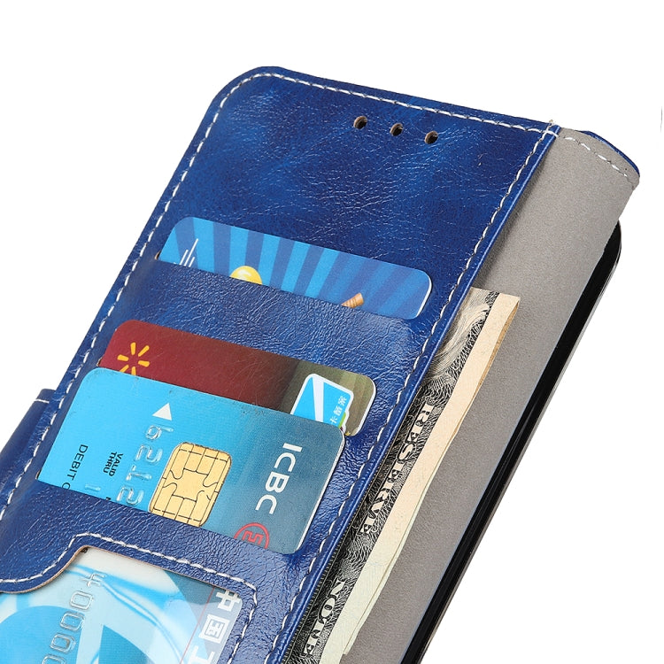 Retro Crazy Horse Texture Horizontal Flip Leather Phone Case, Compatible with Motorola Moto E40/E20/E30/Lenovo K14 Plus
